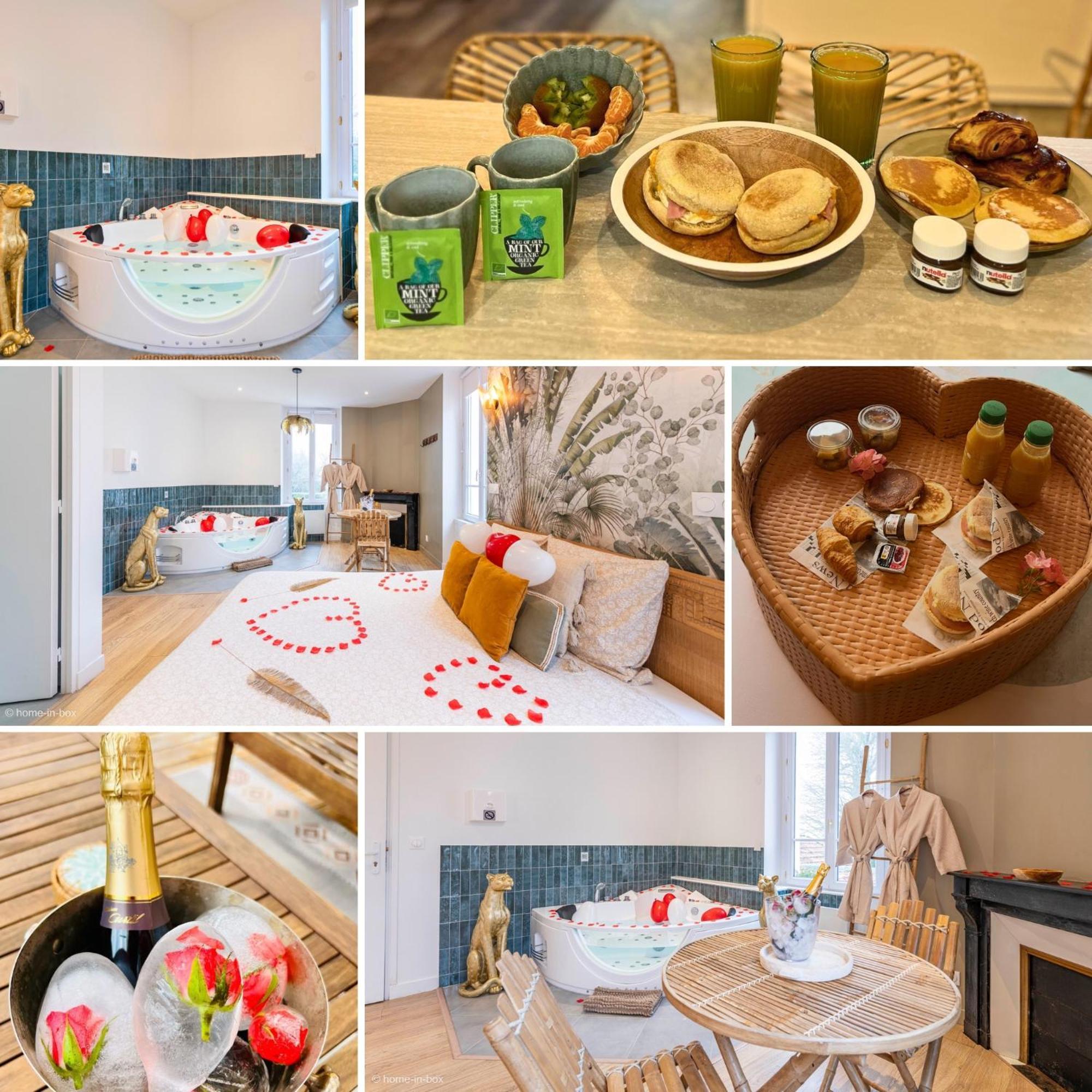 Le Nid D'Eliyah, Suites Avec Jacuzzi 15Min Disneyland Paris ナンテュイユ・レ・モー エクステリア 写真